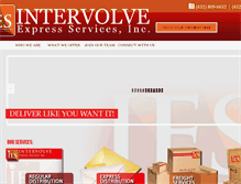 Tablet Screenshot of intervolveexpress.com